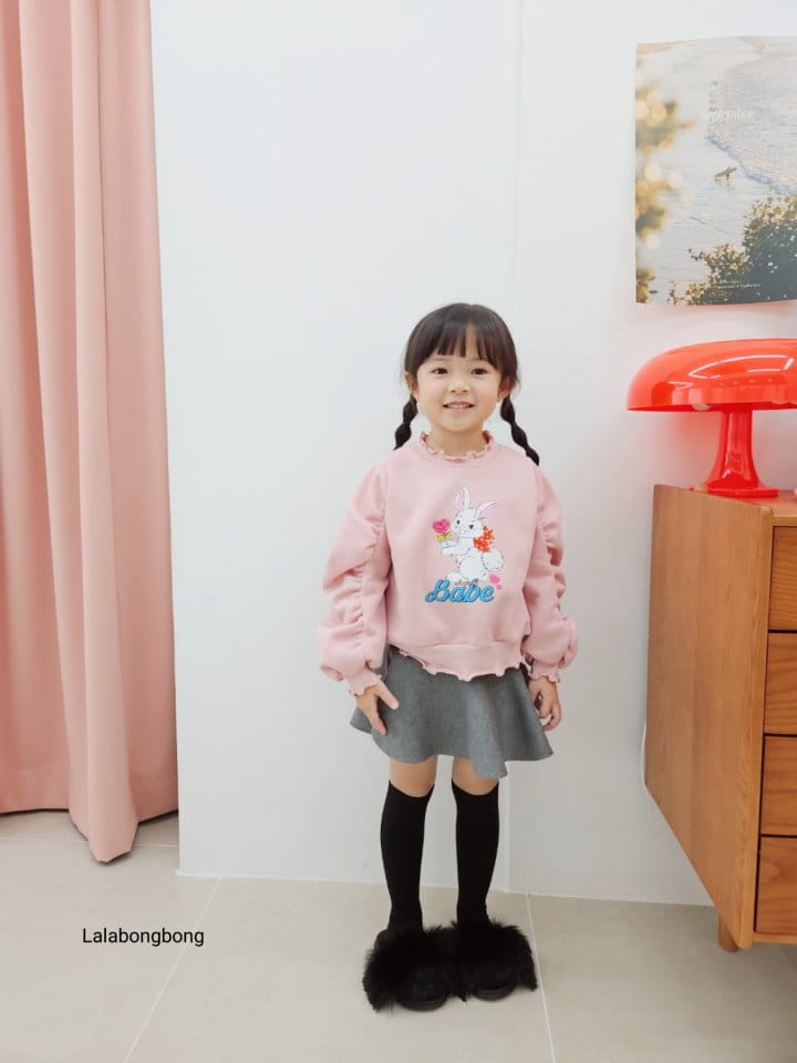 Lalabongbong - Korean Children Fashion - #fashionkids - Knit Whole Skirt - 6