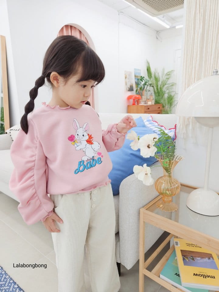 Lalabongbong - Korean Children Fashion - #discoveringself - Rabbit Tee - 4