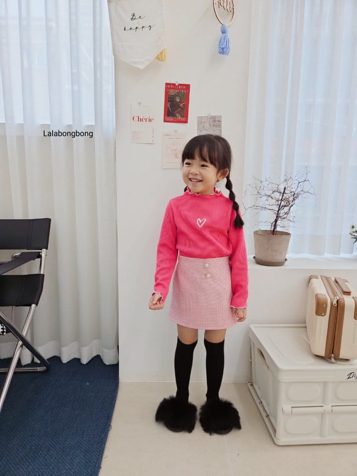 Lalabongbong - Korean Children Fashion - #fashionkids - Twid Skirt - 8