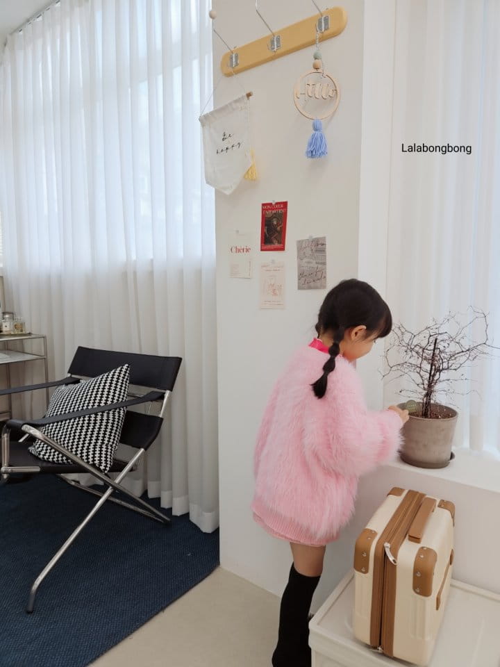Lalabongbong - Korean Children Fashion - #fashionkids - P Cardigan - 7
