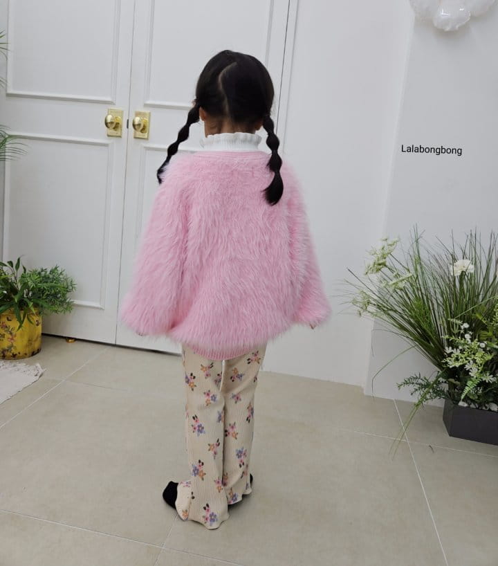 Lalabongbong - Korean Children Fashion - #discoveringself - Flower Pleats Pants - 4