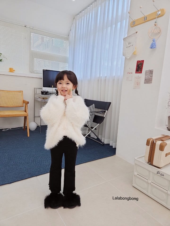 Lalabongbong - Korean Children Fashion - #kidsshorts - Fleece Terry Pants - 9