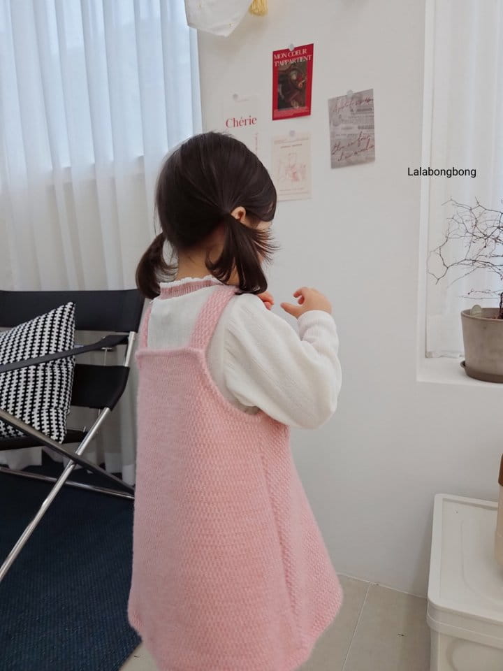 Lalabongbong - Korean Children Fashion - #kidsshorts - Angel Color Tee - 12