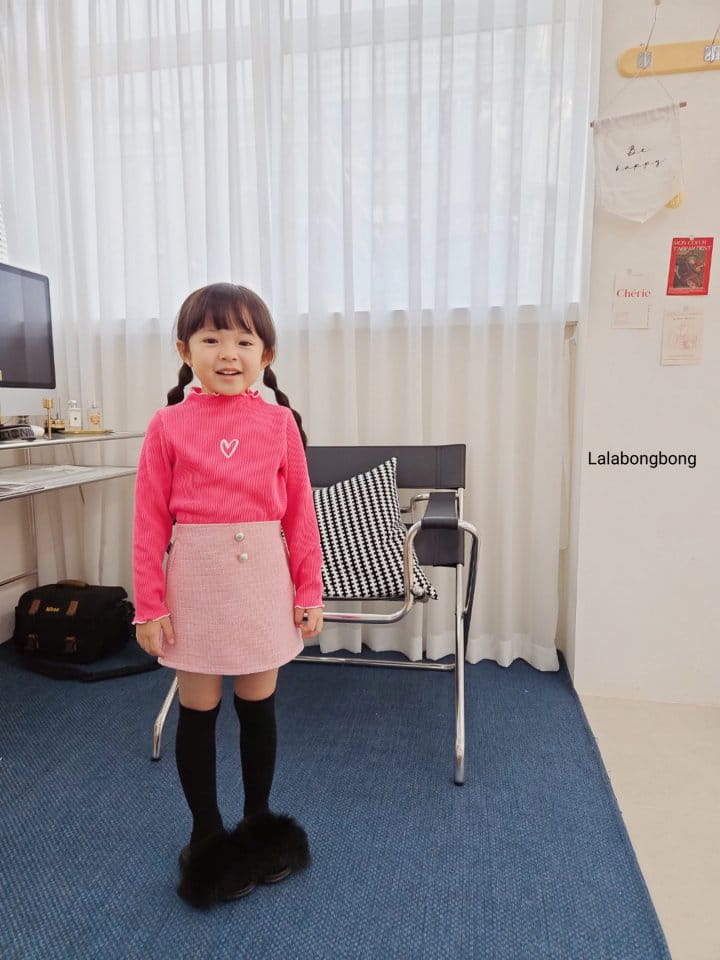 Lalabongbong - Korean Children Fashion - #kidsshorts - Twid Skirt - 9