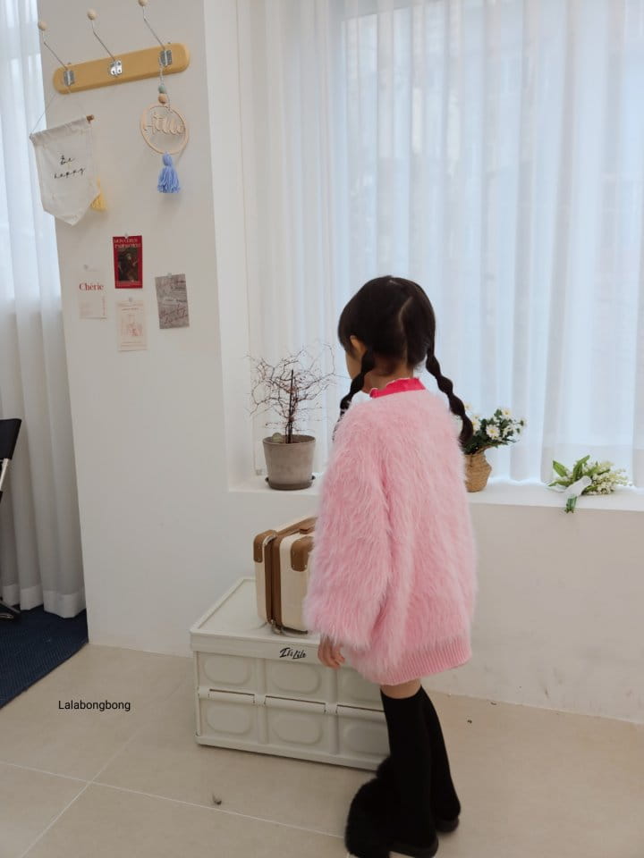 Lalabongbong - Korean Children Fashion - #kidsshorts - P Cardigan - 8