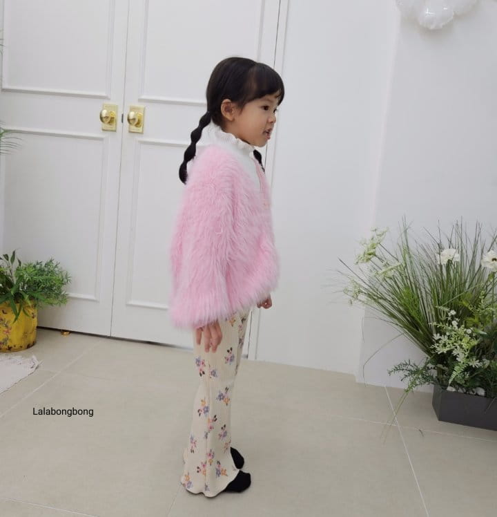 Lalabongbong - Korean Children Fashion - #kidsshorts - Flower Pleats Pants - 5