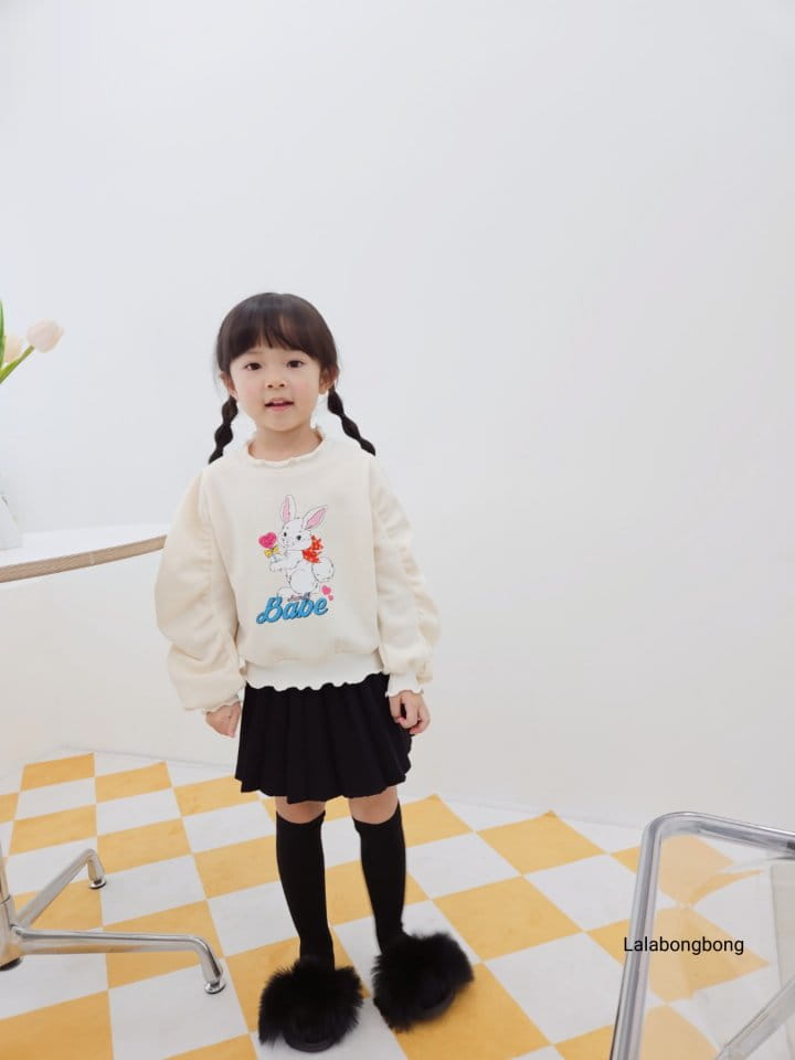 Lalabongbong - Korean Children Fashion - #kidsstore - Knit Wrinkle Skirt - 9