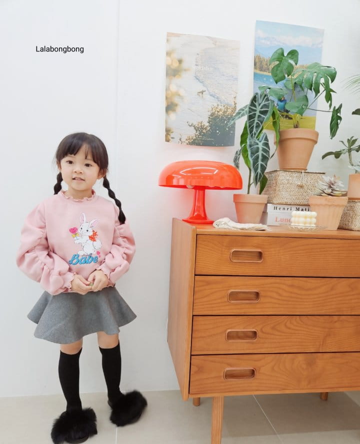 Lalabongbong - Korean Children Fashion - #kidsstore - Rabbit Tee - 6