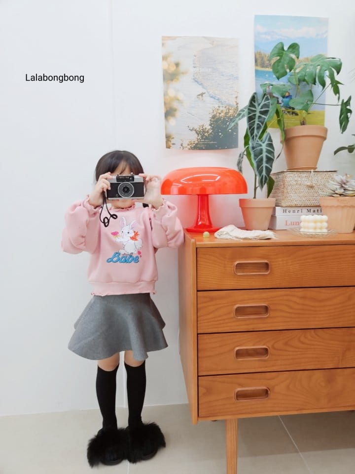 Lalabongbong - Korean Children Fashion - #kidzfashiontrend - Knit Whole Skirt - 9