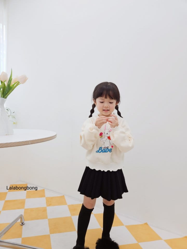 Lalabongbong - Korean Children Fashion - #littlefashionista - Knit Wrinkle Skirt - 12