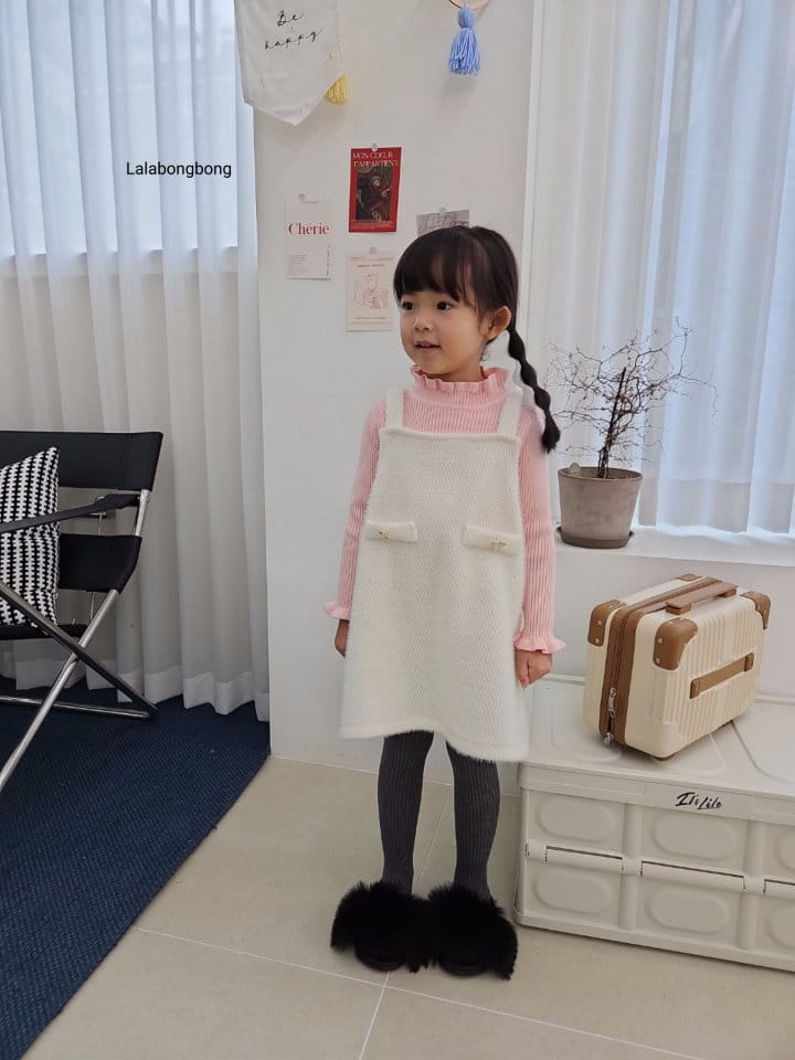 Lalabongbong - Korean Children Fashion - #Kfashion4kids - Bbosong One-piece - 4