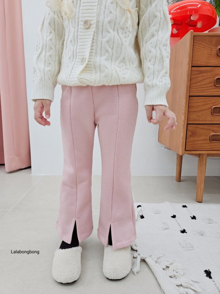 Lalabongbong - Korean Children Fashion - #littlefashionista - Slit Pants