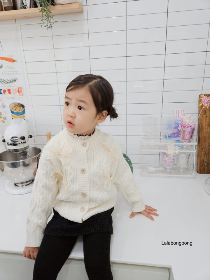 Lalabongbong - Korean Children Fashion - #magicofchildhood - Ribbon Cardigan - 9