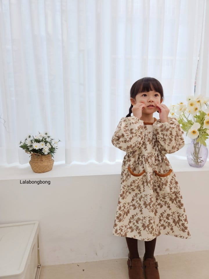 Lalabongbong - Korean Children Fashion - #minifashionista - Live Pocket One-piece - 9