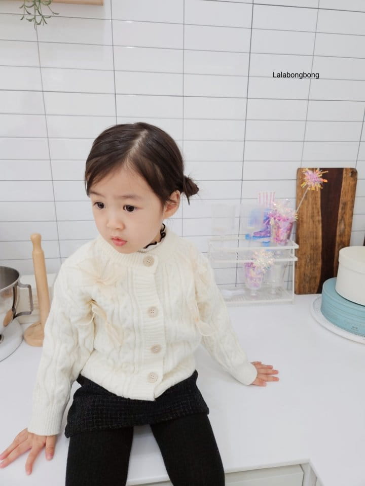 Lalabongbong - Korean Children Fashion - #prettylittlegirls - Ribbon Cardigan - 11