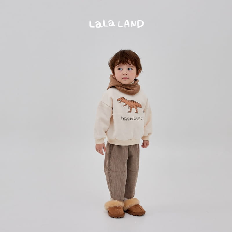 Lalaland - Korean Children Fashion - #kidsshorts - Dino Sweatshirt