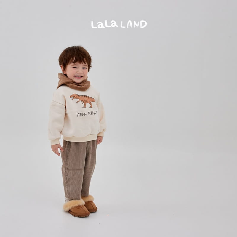 Lalaland - Korean Children Fashion - #kidzfashiontrend - Dino Sweatshirt - 3