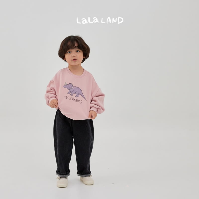 Lalaland - Korean Children Fashion - #prettylittlegirls - Dino Sweatshirt - 8