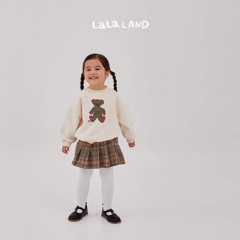 Lalaland - Korean Children Fashion - #prettylittlegirls - Bear Doll Sweatshirt - 7