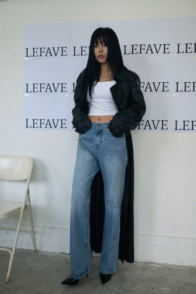 Lefave - Korean Women Fashion - #womensfashion - Leather Coat - 4