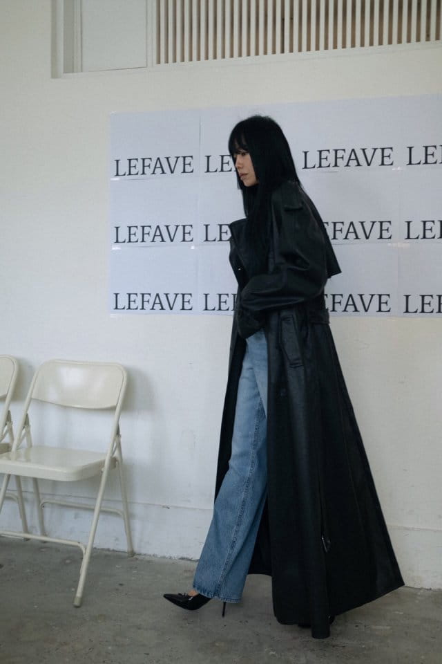 Lefave - Korean Women Fashion - #womensfashion - Leather Coat - 7