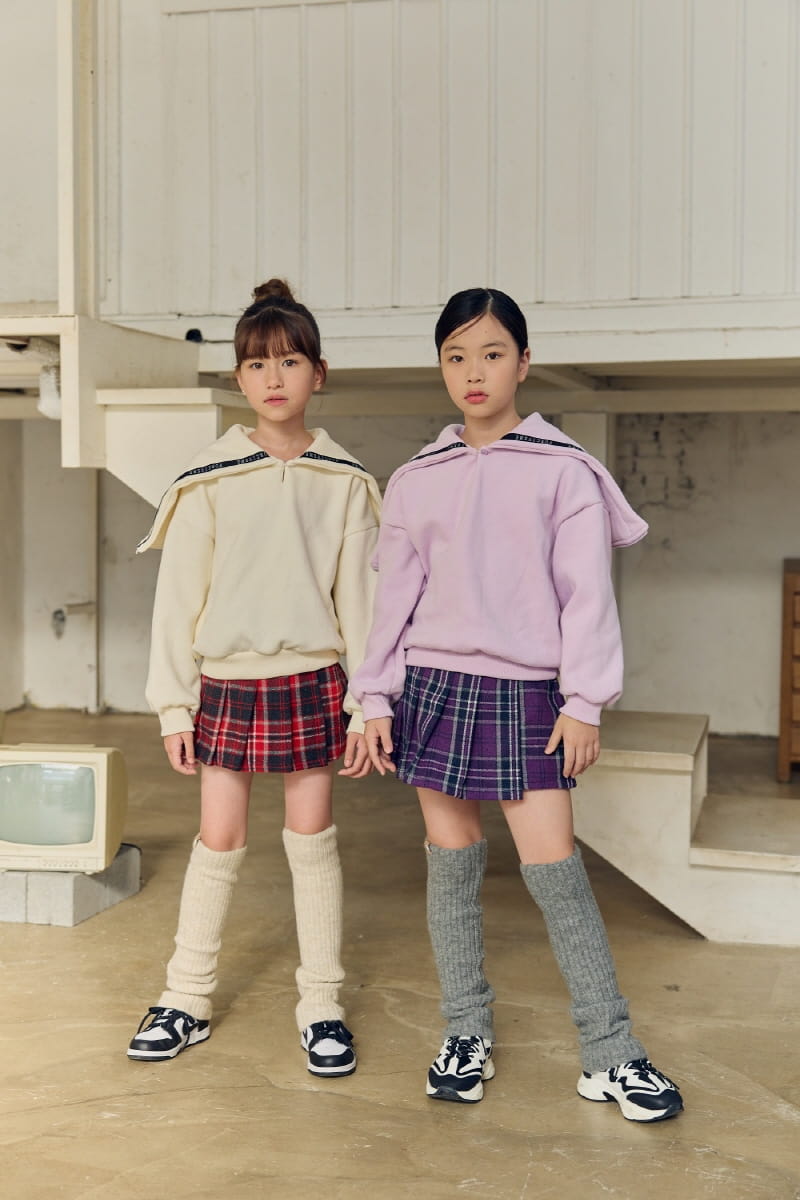 Lilas - Korean Children Fashion - #Kfashion4kids - So Good Big Collar Tee - 9