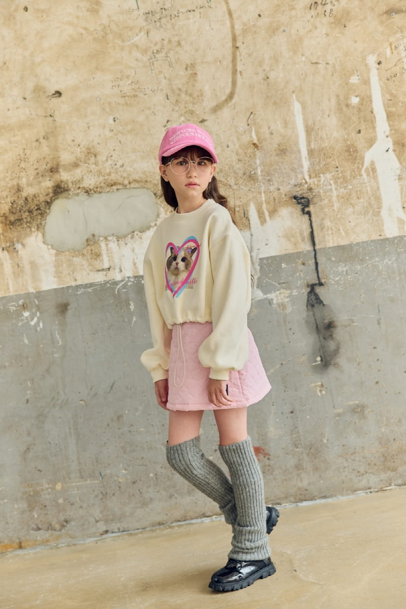 Lilas - Korean Children Fashion - #childofig - Hot Place Kitty Tee - 2