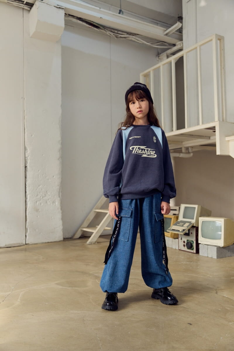Lilas - Korean Children Fashion - #childofig - Block Sweatshirt - 4