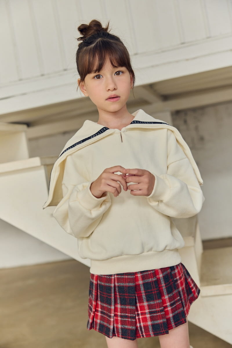 Lilas - Korean Children Fashion - #childofig - So Good Big Collar Tee