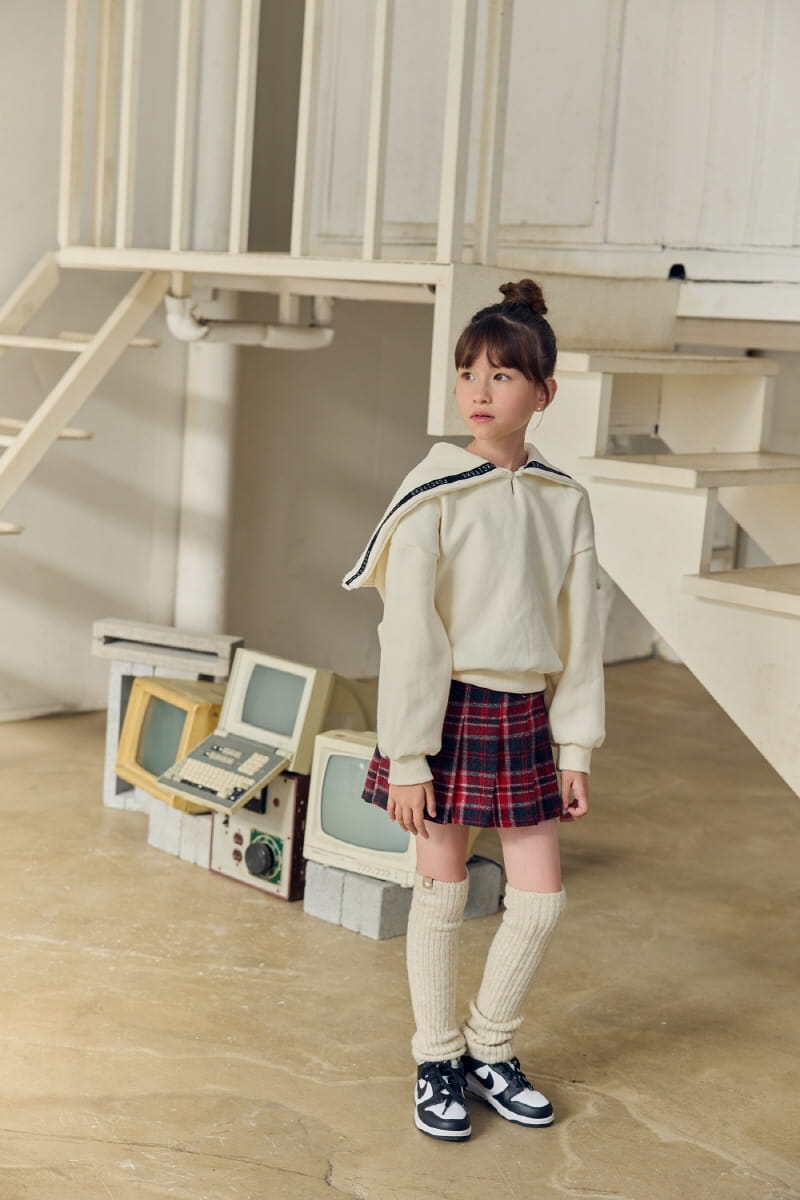 Lilas - Korean Children Fashion - #designkidswear - So Good Big Collar Tee - 3