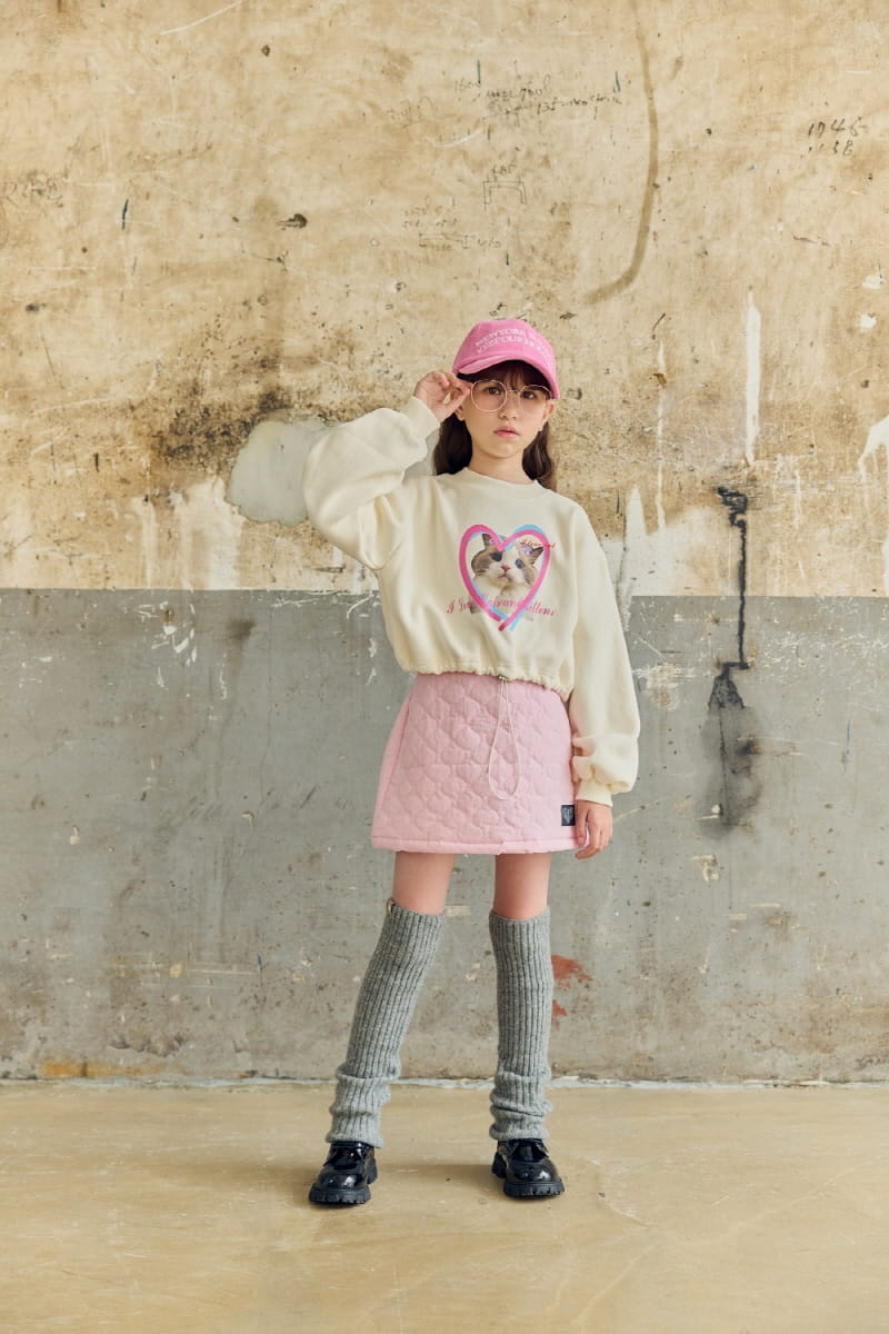 Lilas - Korean Children Fashion - #discoveringself - Hot Place Kitty Tee - 5