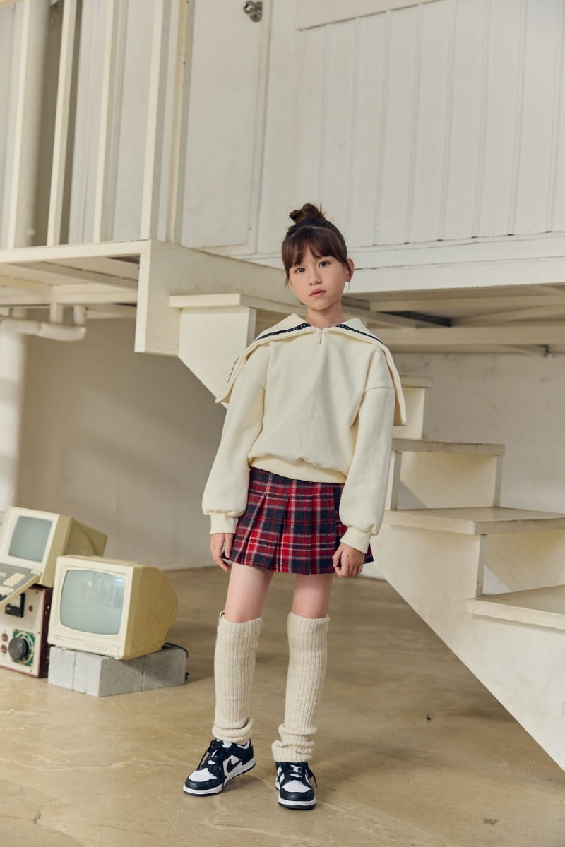 Lilas - Korean Children Fashion - #designkidswear - So Good Big Collar Tee - 4
