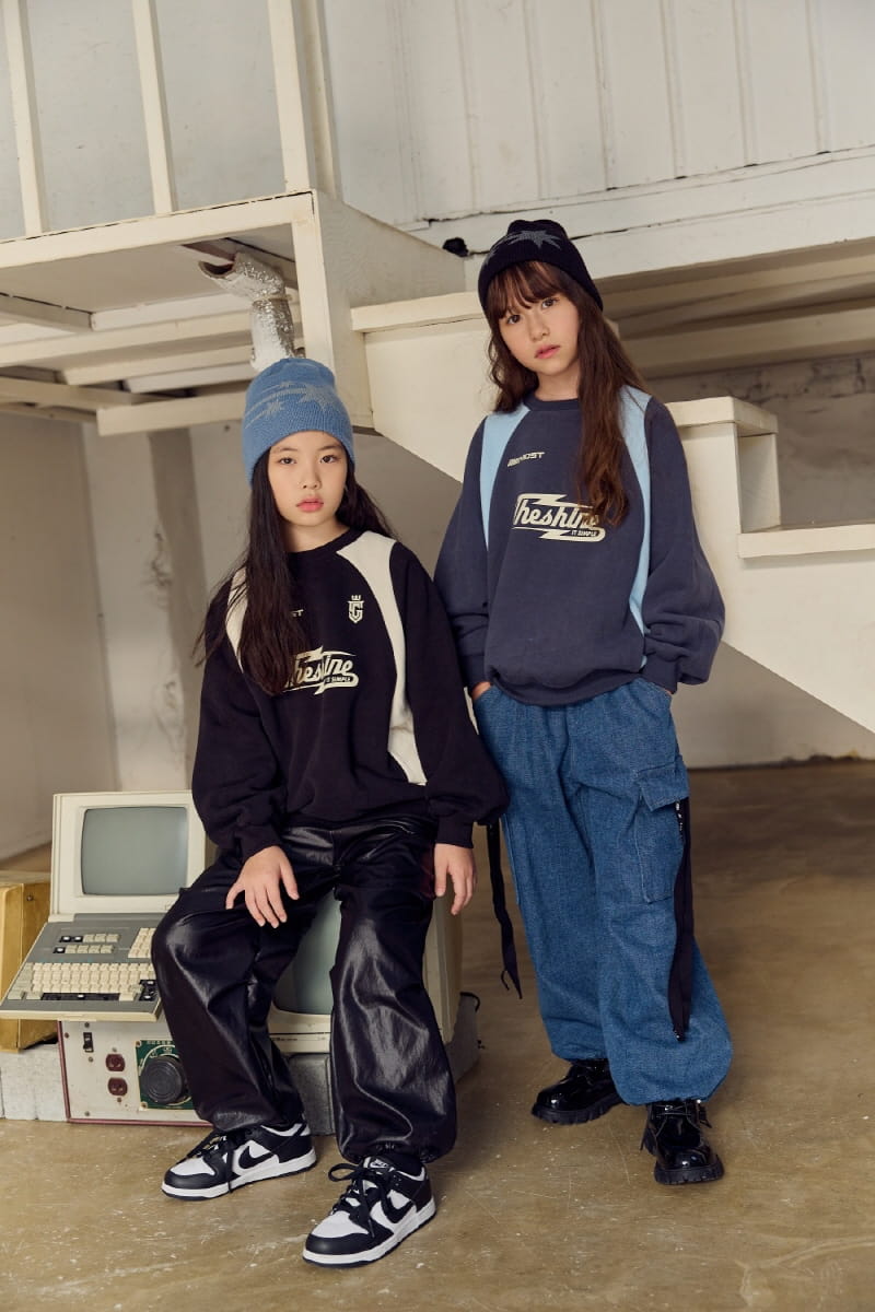 Lilas - Korean Children Fashion - #fashionkids - Block Sweatshirt - 8