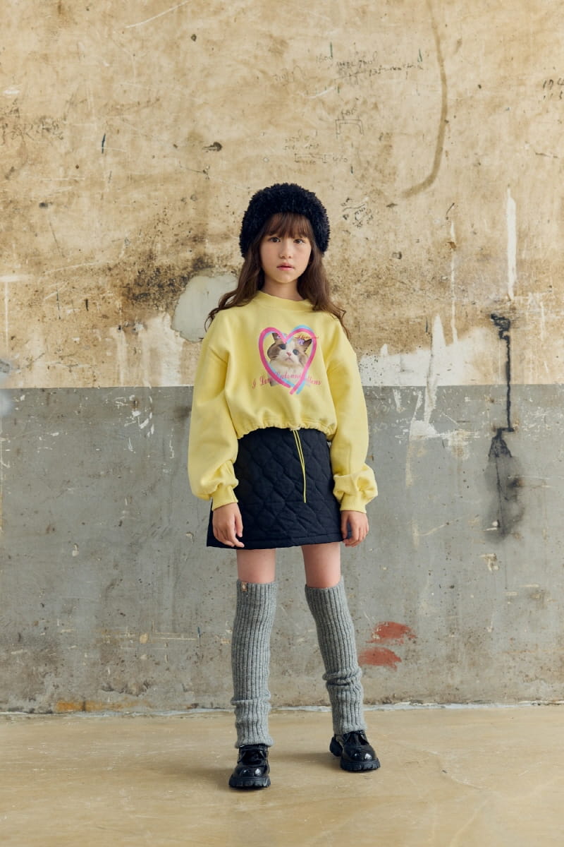 Lilas - Korean Children Fashion - #kidsshorts - Hot Place Kitty Tee - 7
