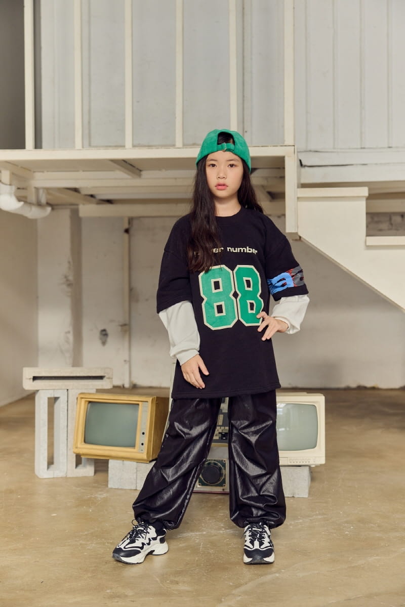 Lilas - Korean Children Fashion - #kidsshorts - 88 Twist Sleeve Tee - 2