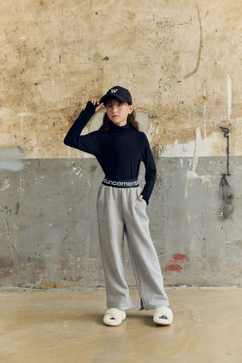 Lilas - Korean Children Fashion - #kidsshorts - Marlang Turtleneck Tee - 4