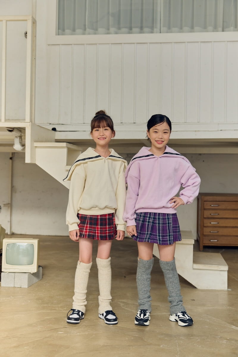 Lilas - Korean Children Fashion - #kidzfashiontrend - So Good Big Collar Tee - 8
