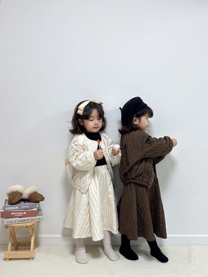 Little Rabbit - Korean Children Fashion - #childofig - Wrinkle One-piece - 2