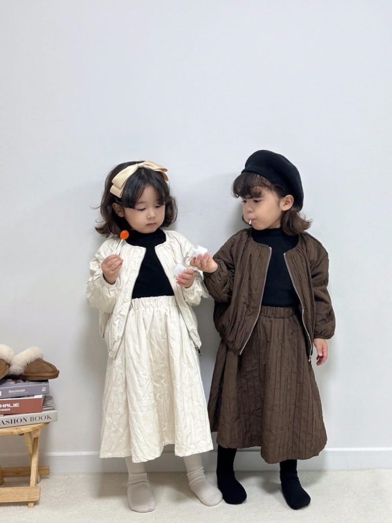 Little Rabbit - Korean Children Fashion - #childrensboutique - Wrinkle One-piece - 4