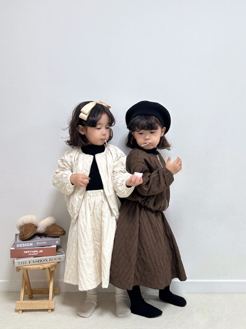 Little Rabbit - Korean Children Fashion - #discoveringself - Wrinkle One-piece - 5