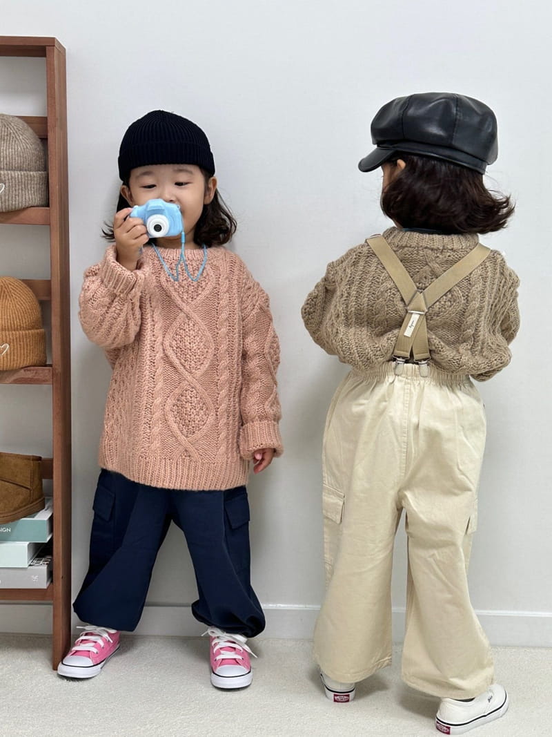 Little Rabbit - Korean Children Fashion - #stylishchildhood - Pocket Pants - 5