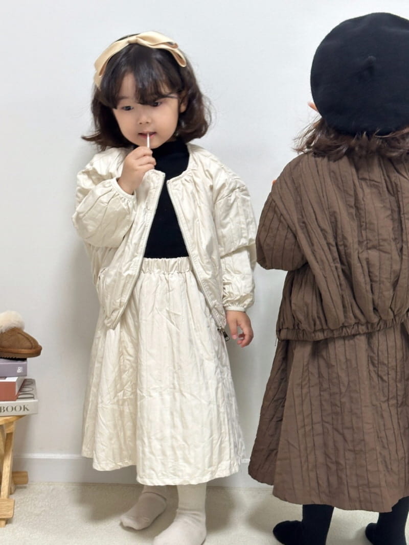 Little Rabbit - Korean Children Fashion - #stylishchildhood - Wrinkle One-piece