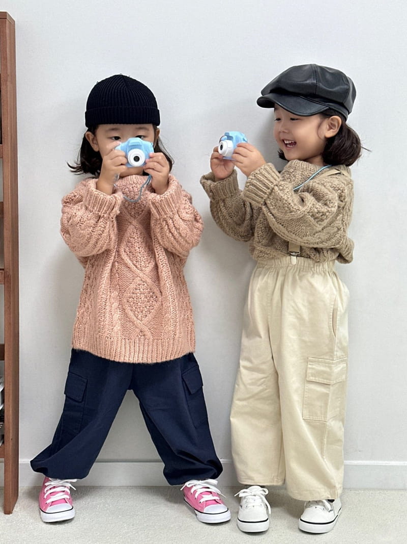 Little Rabbit - Korean Children Fashion - #todddlerfashion - Pocket Pants - 3