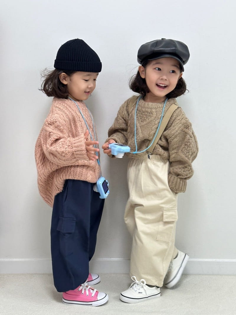 Little Rabbit - Korean Children Fashion - #todddlerfashion - Pocket Pants - 4