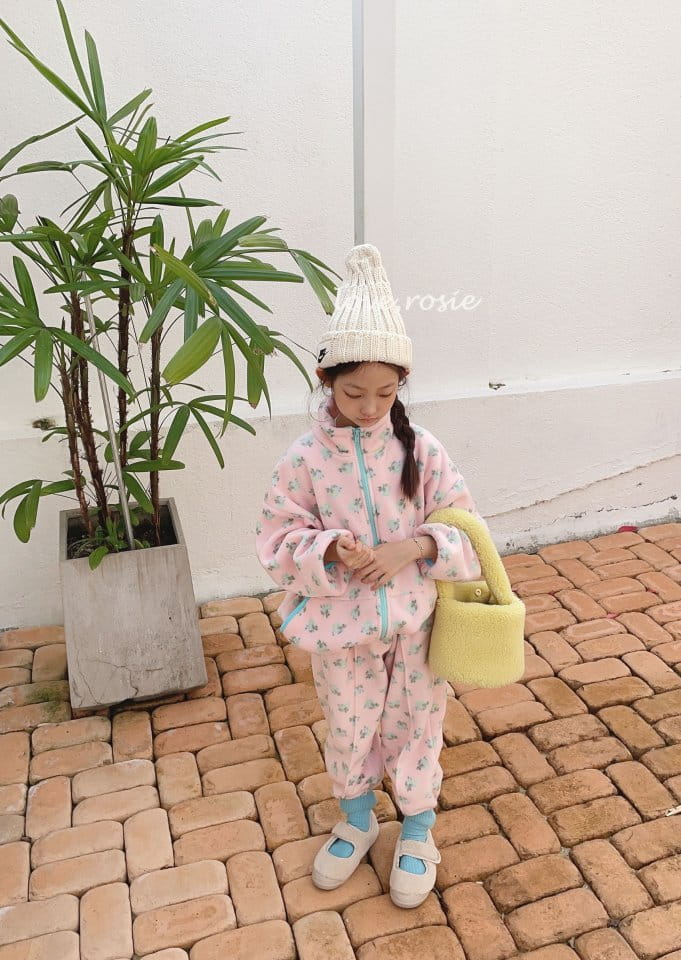 Love Rosie - Korean Children Fashion - #prettylittlegirls - Jue Jue Zip-up Pants Set - 11