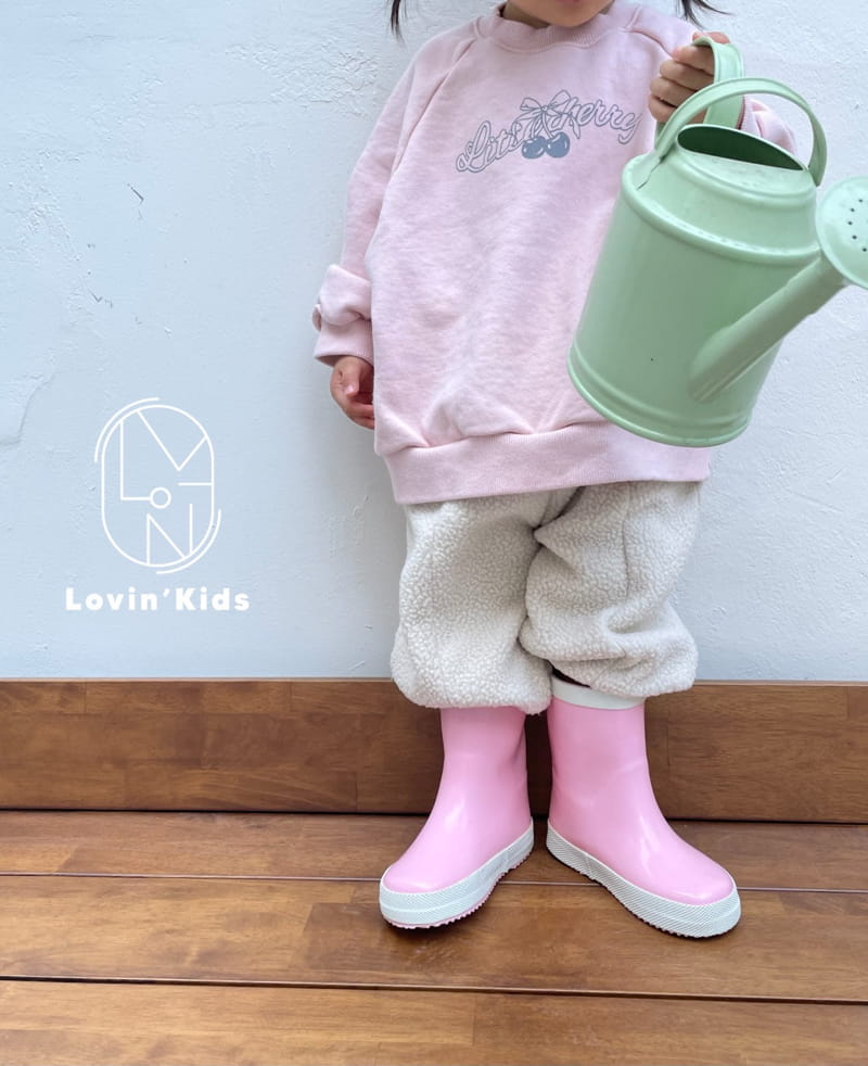 Lovin - Korean Children Fashion - #childofig - Fleece Slit Pants - 10