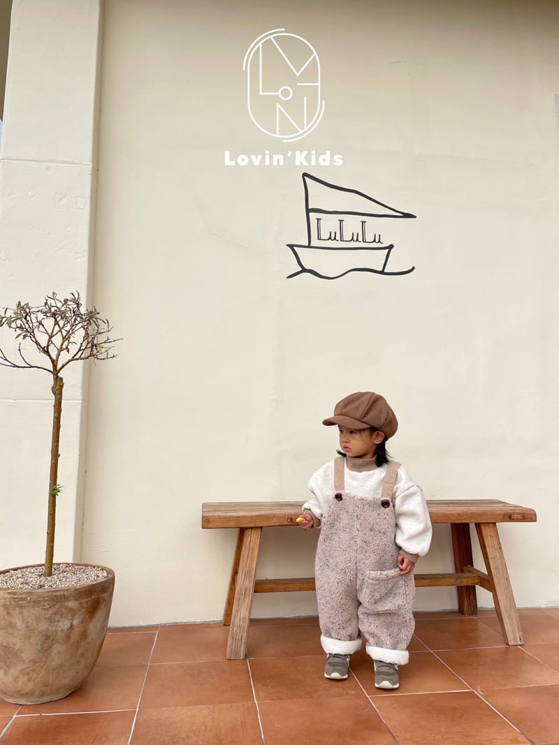 Lovin - Korean Children Fashion - #childofig - Moco Dungarees Pants - 6