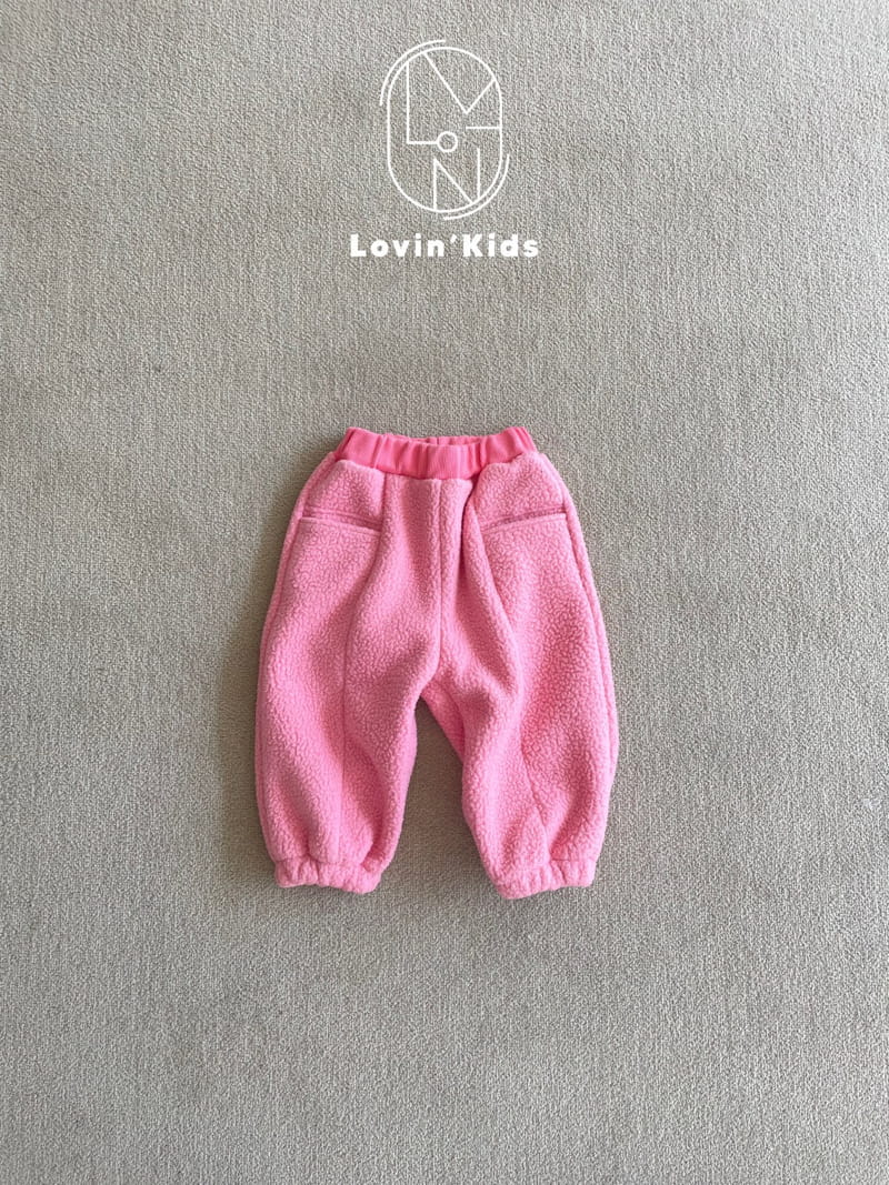 Lovin - Korean Children Fashion - #fashionkids - Fleece Slit Pants