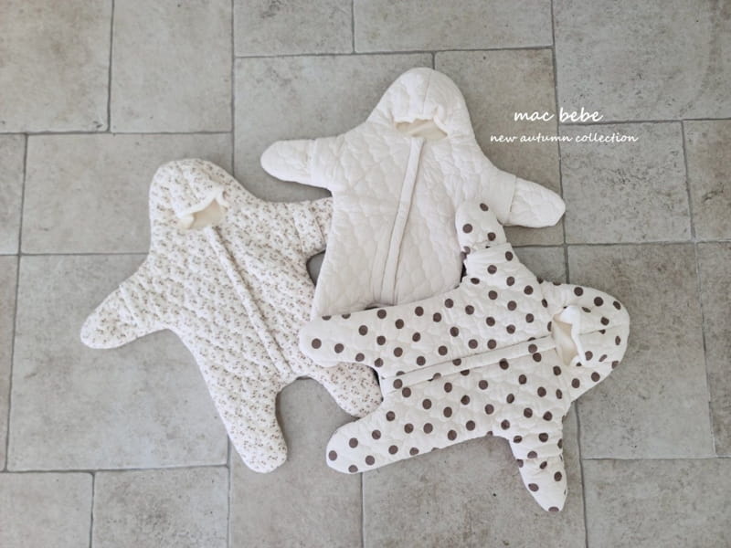 Mac - Korean Baby Fashion - #onlinebabyboutique - Star Bodysuit - 2