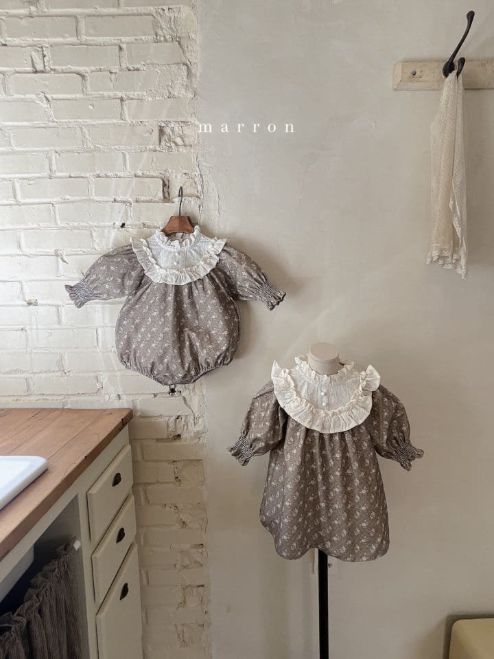 Marron Kid - Korean Baby Fashion - #babyboutique - Rsoe Bodysuit - 12